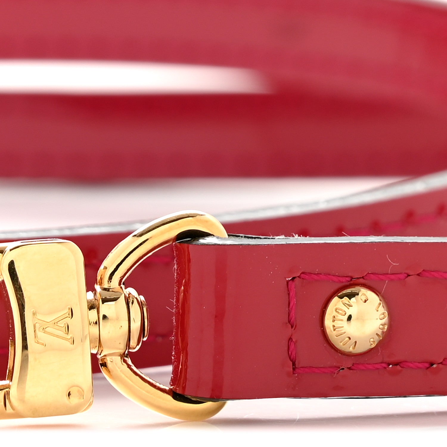 Louis Vuitton Vernis Alma BB Shoulder Strap Rose Indien