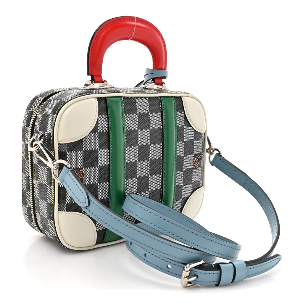 Louis Vuitton Damier Valisette BB Black White