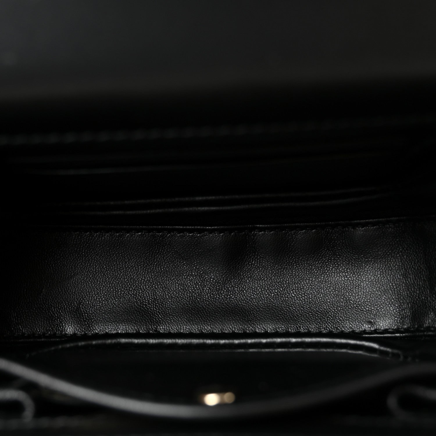 Gucci Boarded Dyana Lux Calfskin Mini Bamboo 1947 Top Handle Bag Black
