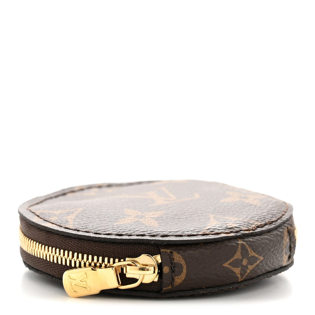 Louis Vuitton Monogram Multi Pochette Accessories Round Coin Purse