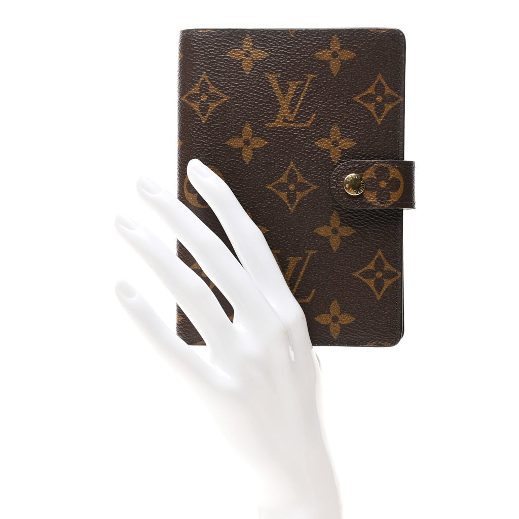 Louis Vuitton Monogram Small Ring Agenda Cover