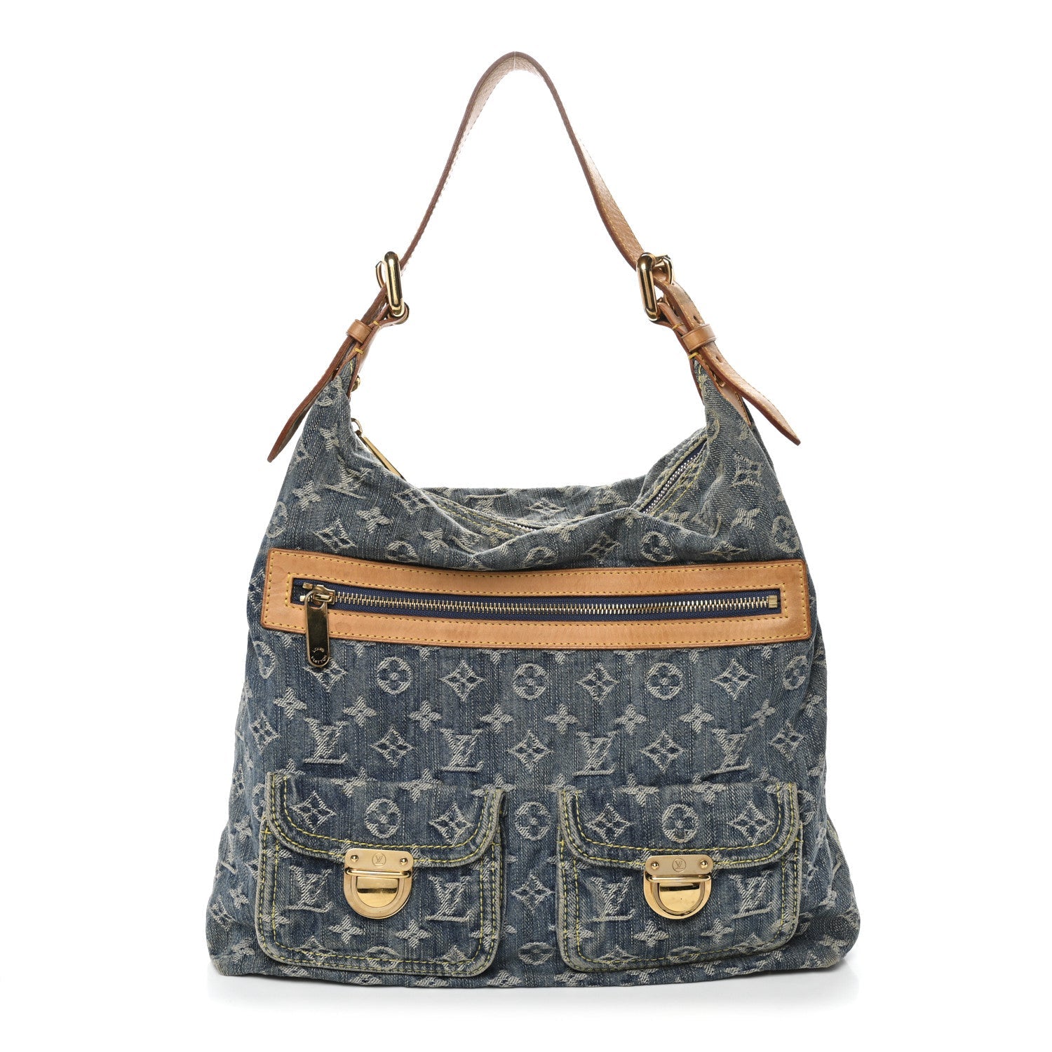 Louis Vuitton Denim Baggy GM Blue