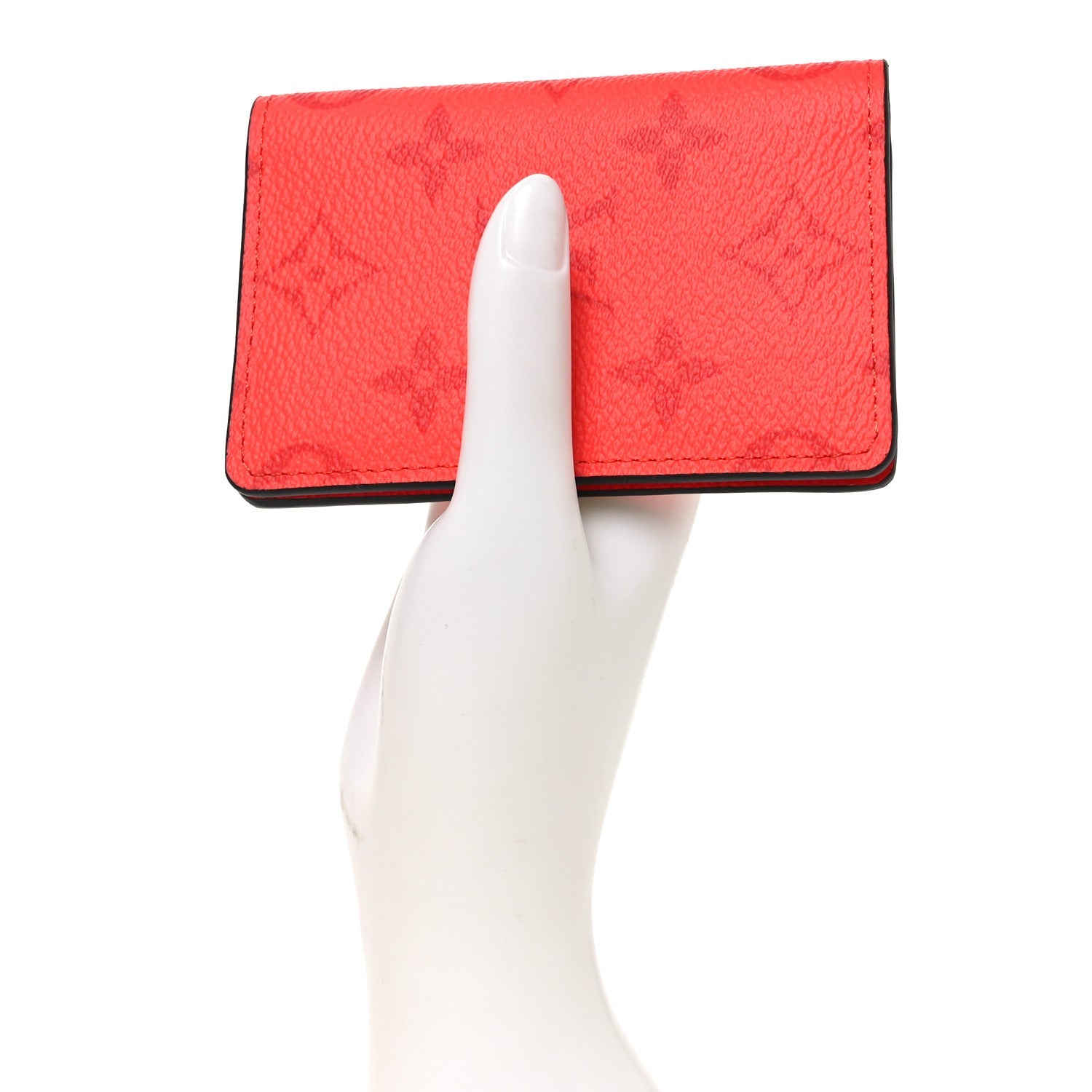 Louis Vuitton Taigarama Pocket Organizer NM Fire Red