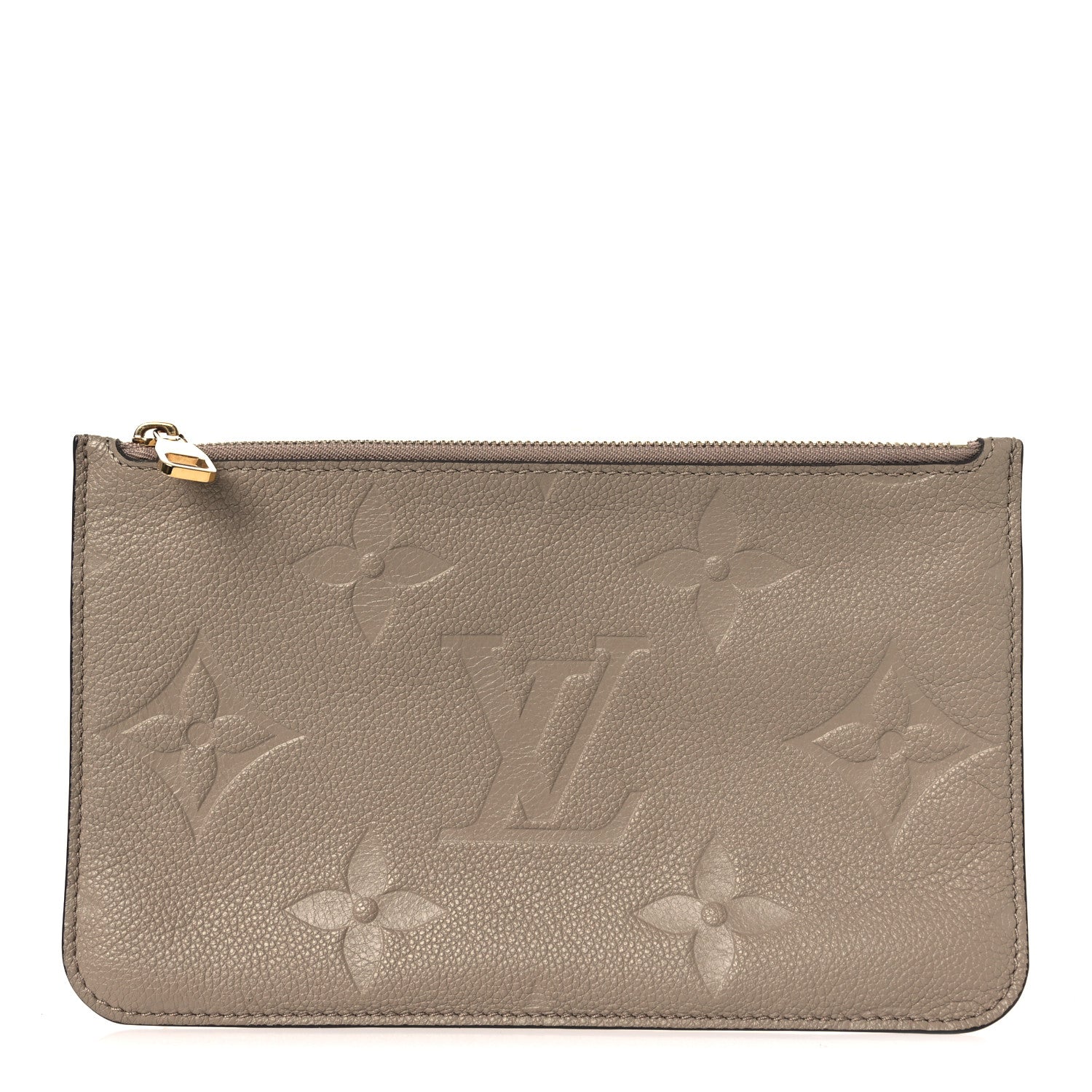 Louis Vuitton Empreinte Monogram Giant Neverfull MM Pochette Tourterelle