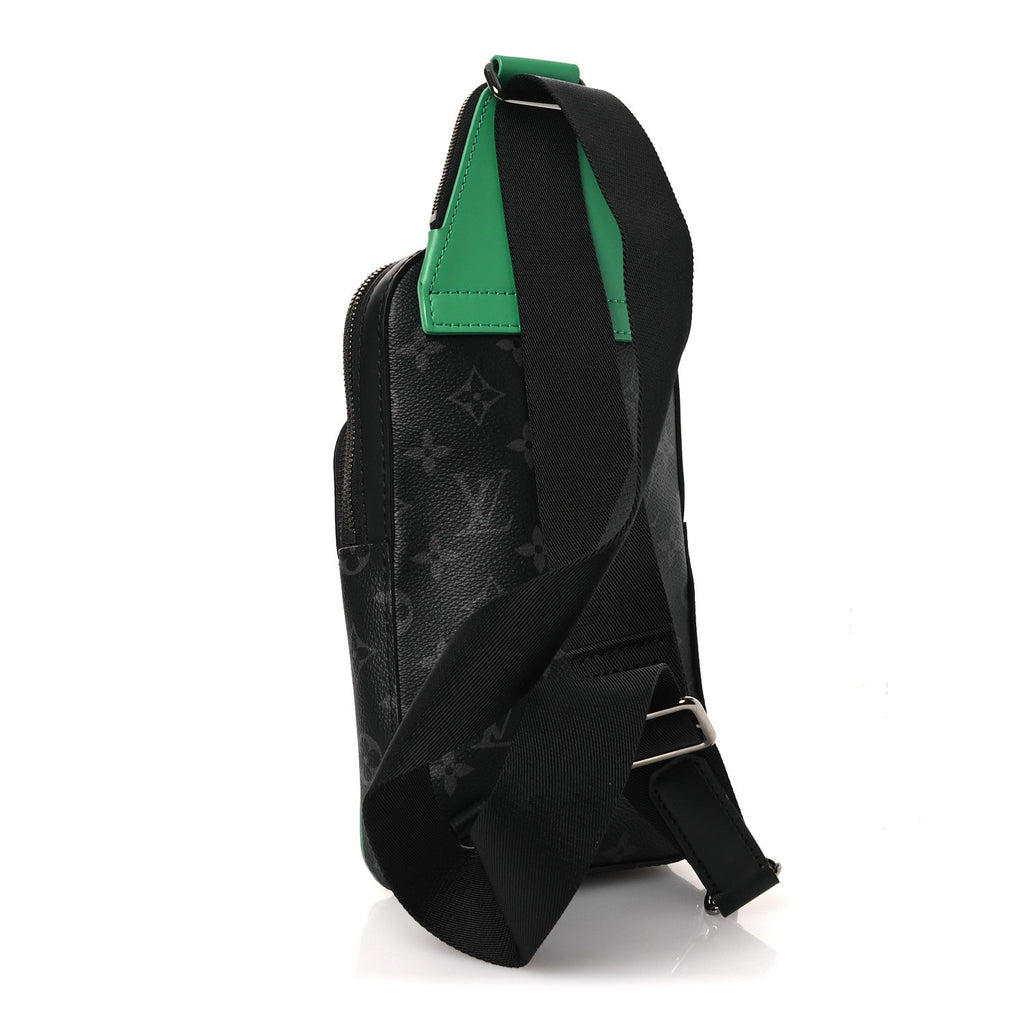 Louis Vuitton Monogram Eclipse Avenue Slingbag PM  Bamboo Green