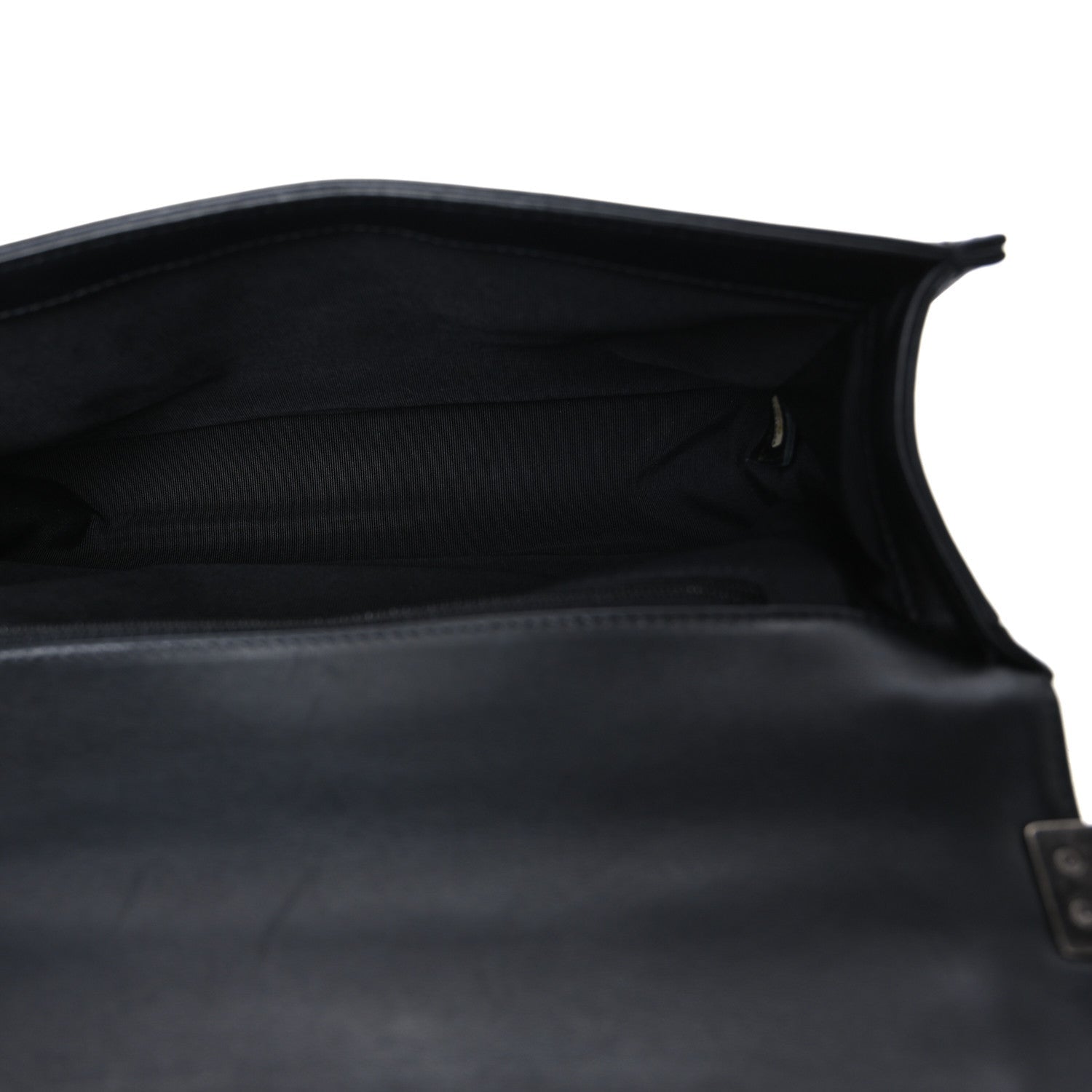 Chanel Lambskin Quilted New Medium Boy Flap Black