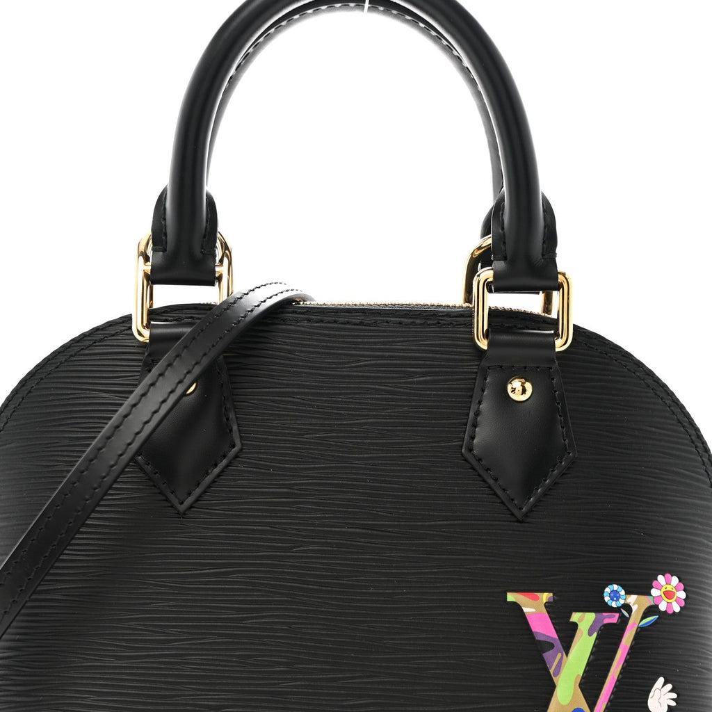 Louis Vuitton LV X TM Epi Alma BB Black