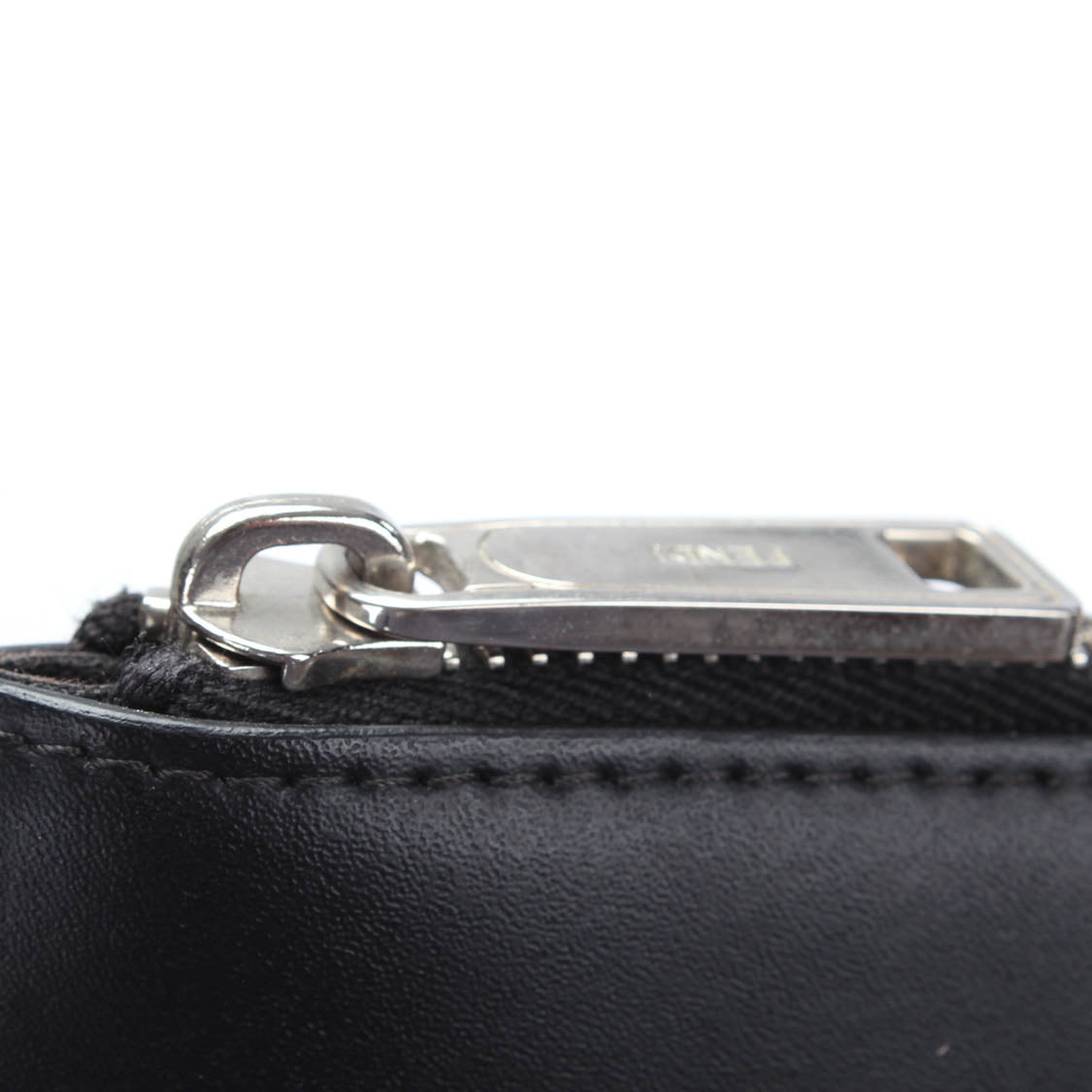 Fendi Leather Clutch Bag - '10s