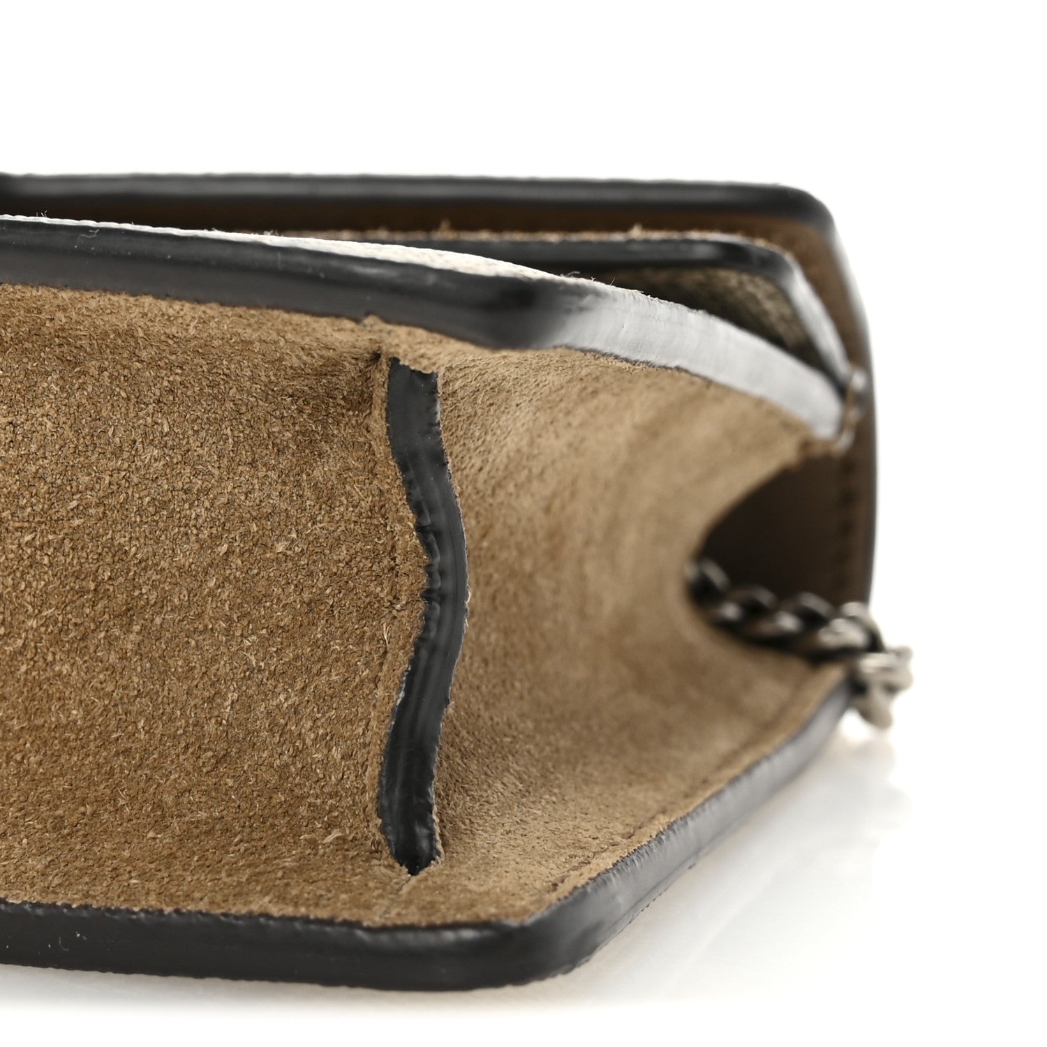 Gucci GG Supreme Monogram Super Mini Dionysus Shoulder Bag Taupe