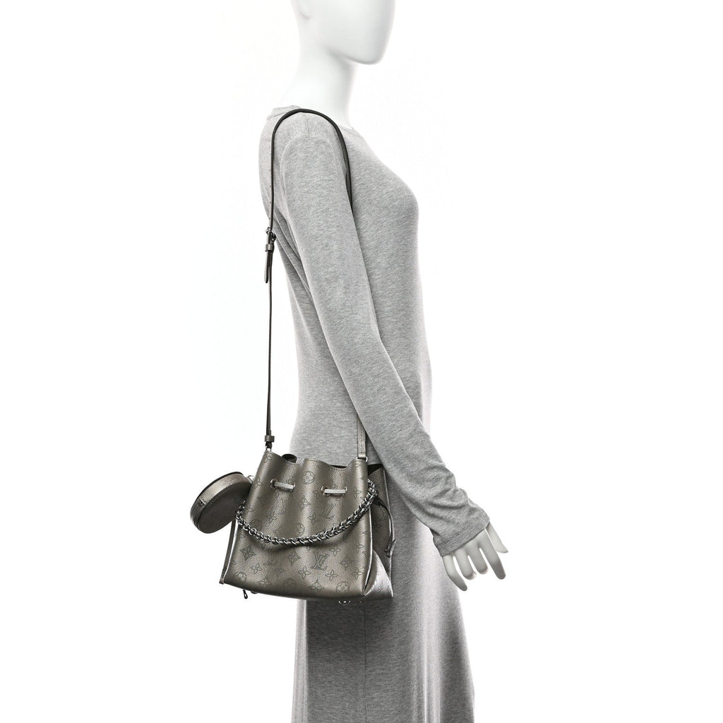 Louis Vuitton Metallic Mahina Bella Gris Souris