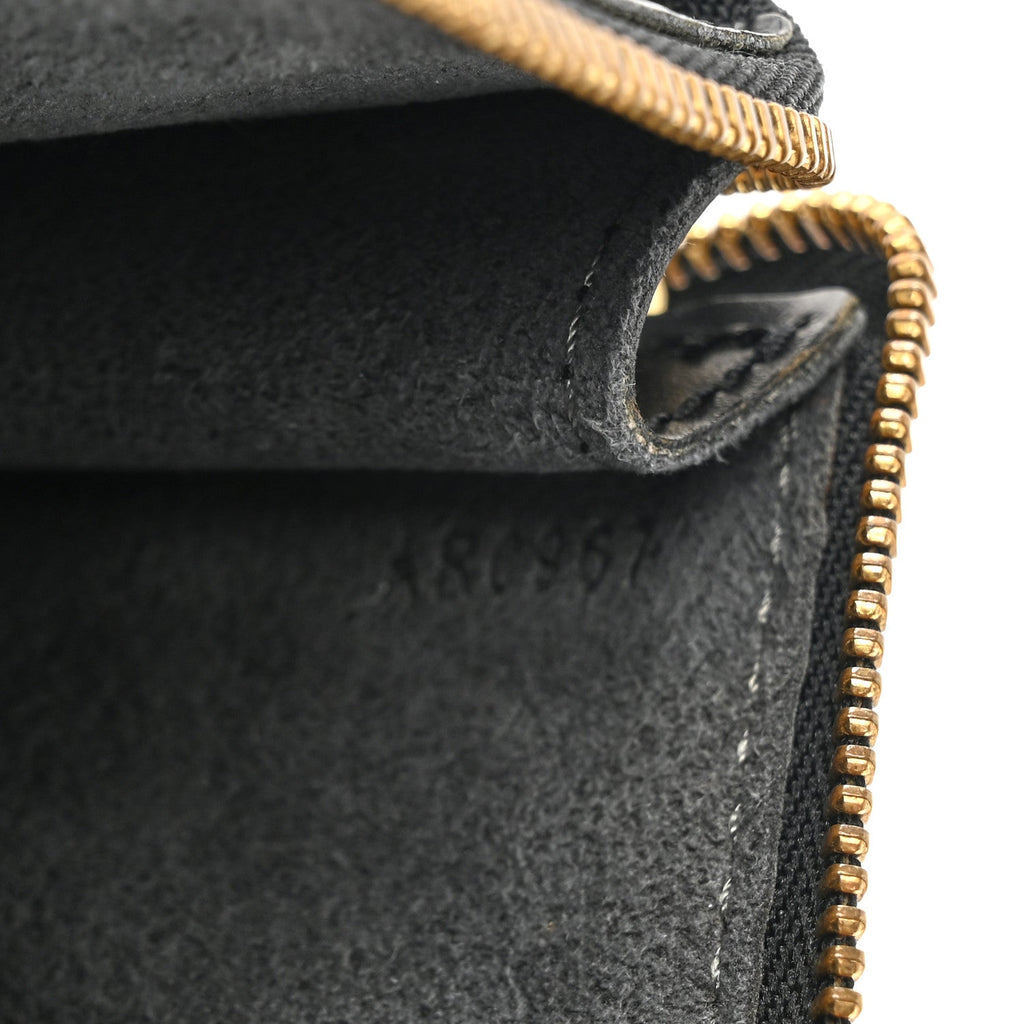 Louis Vuitton Epi Pochette Accessories 24 Black