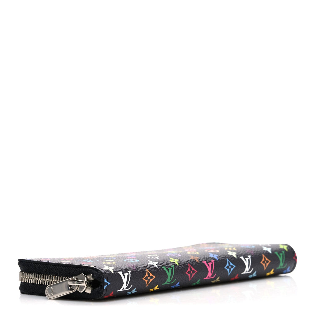 Louis Vuitton LV X TM Monogram Multicolor Clemence Wallet Black