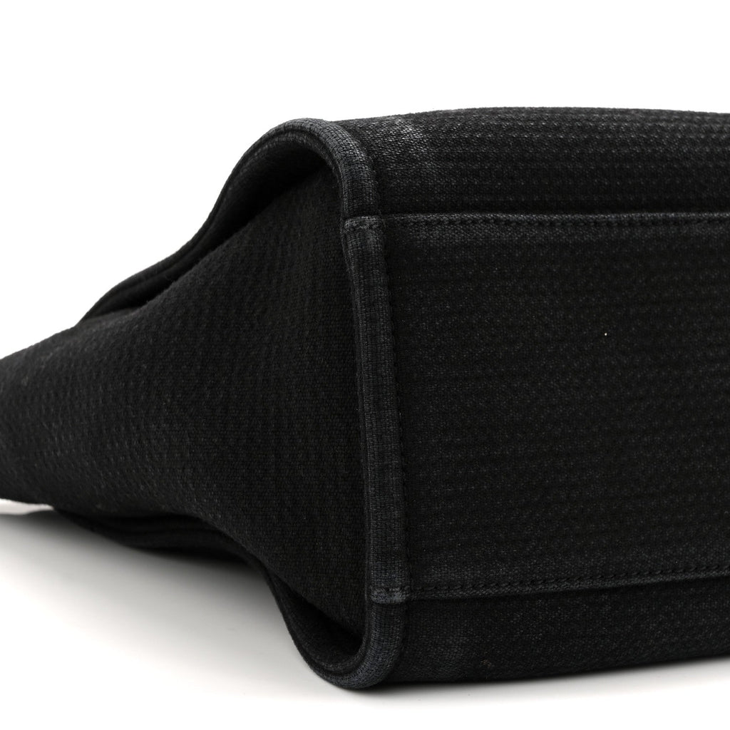 Chanel Mixed Fibers Small Deauville Tote Black