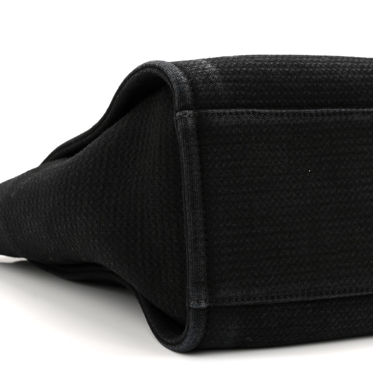 Chanel Mixed Fibers Small Deauville Tote Black