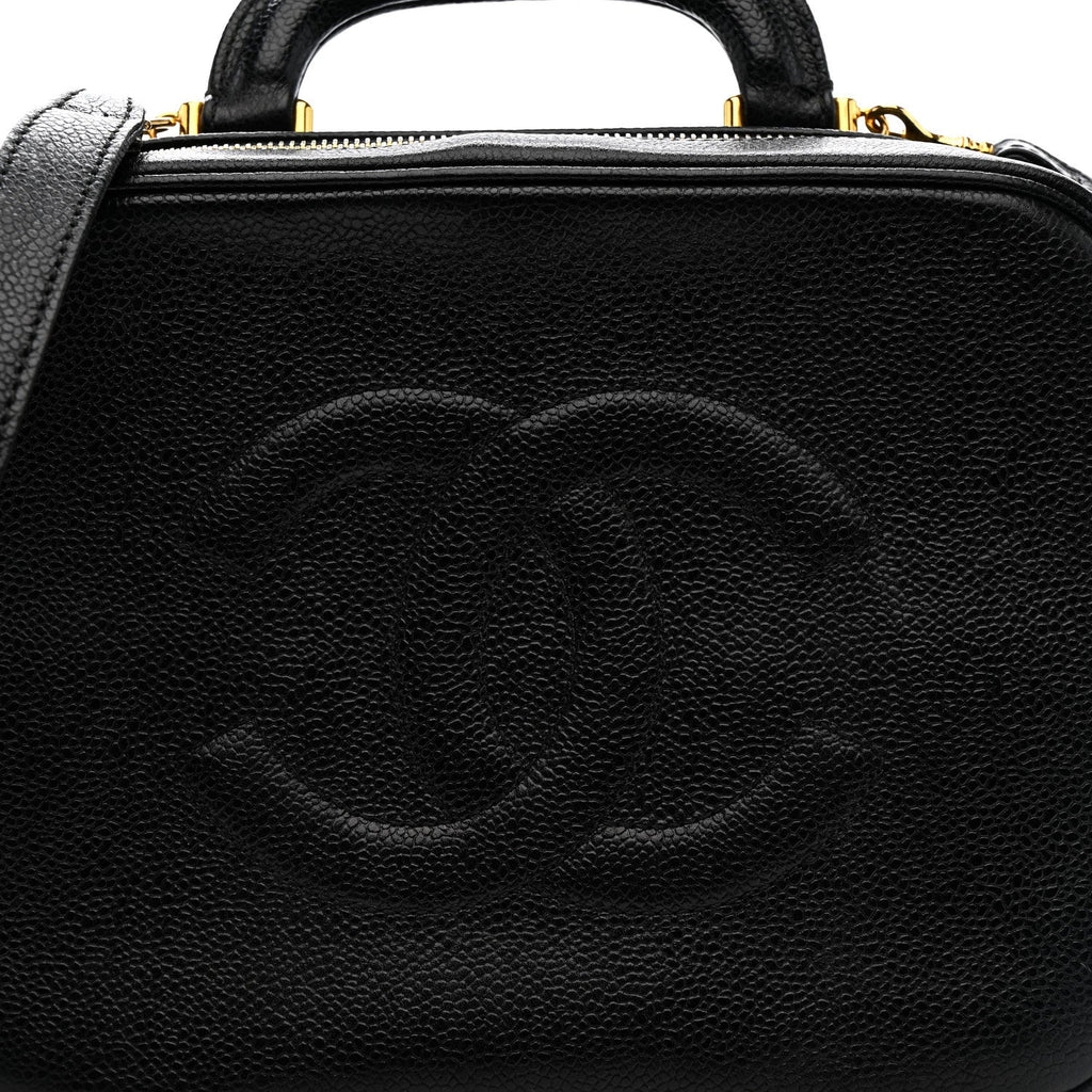 Caviar Timeless CC Vanity Case Black
