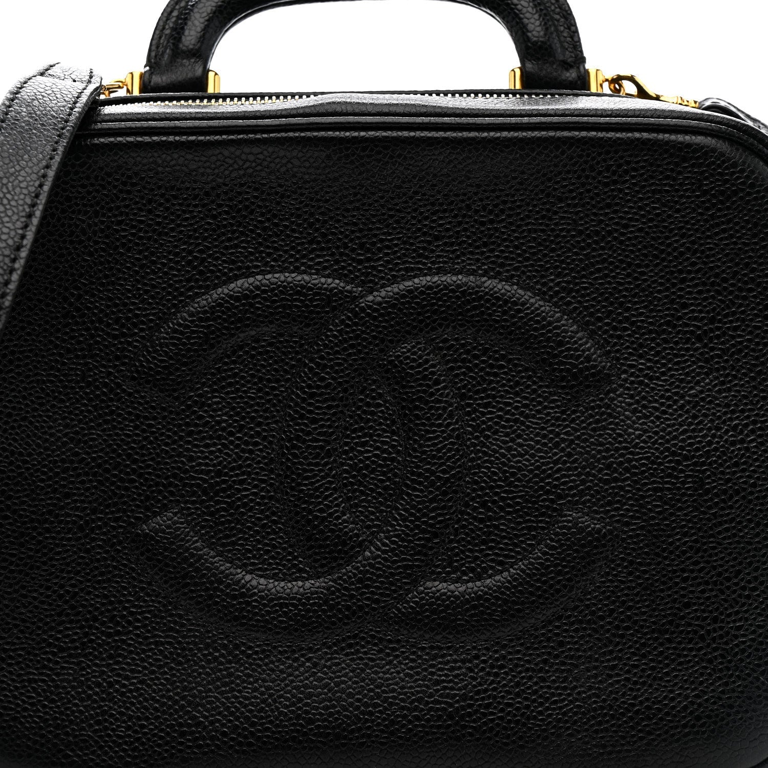 Caviar Timeless CC Vanity Case Black