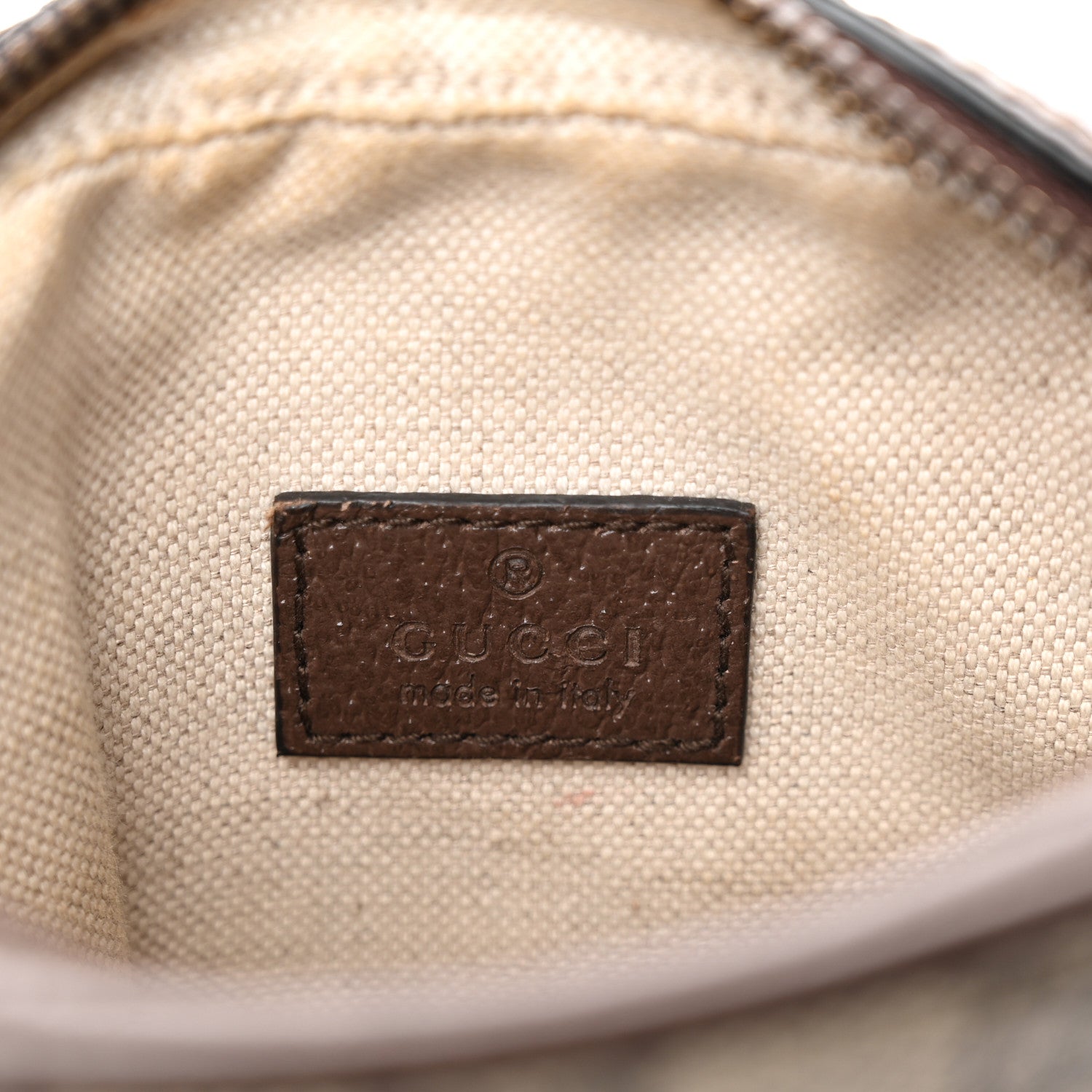 Gucci GG Supreme Monogram Web Mini Ophidia Messenger Brown