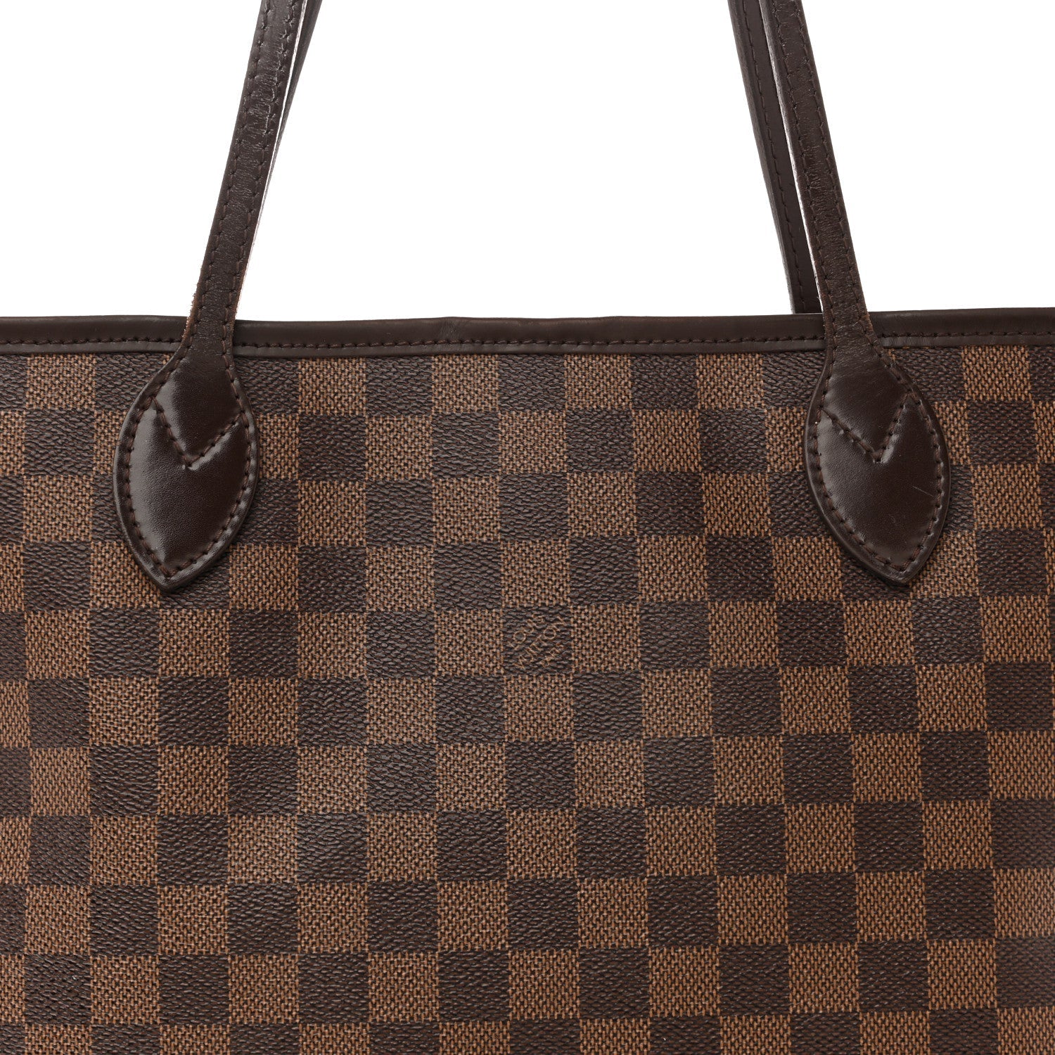 Louis Vuitton Damier Ebene Neo Neverfull MM Rose Ballerine