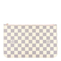 Louis Vuitton Damier Azur Neverfull MM GM Pochette Rose Ballerine