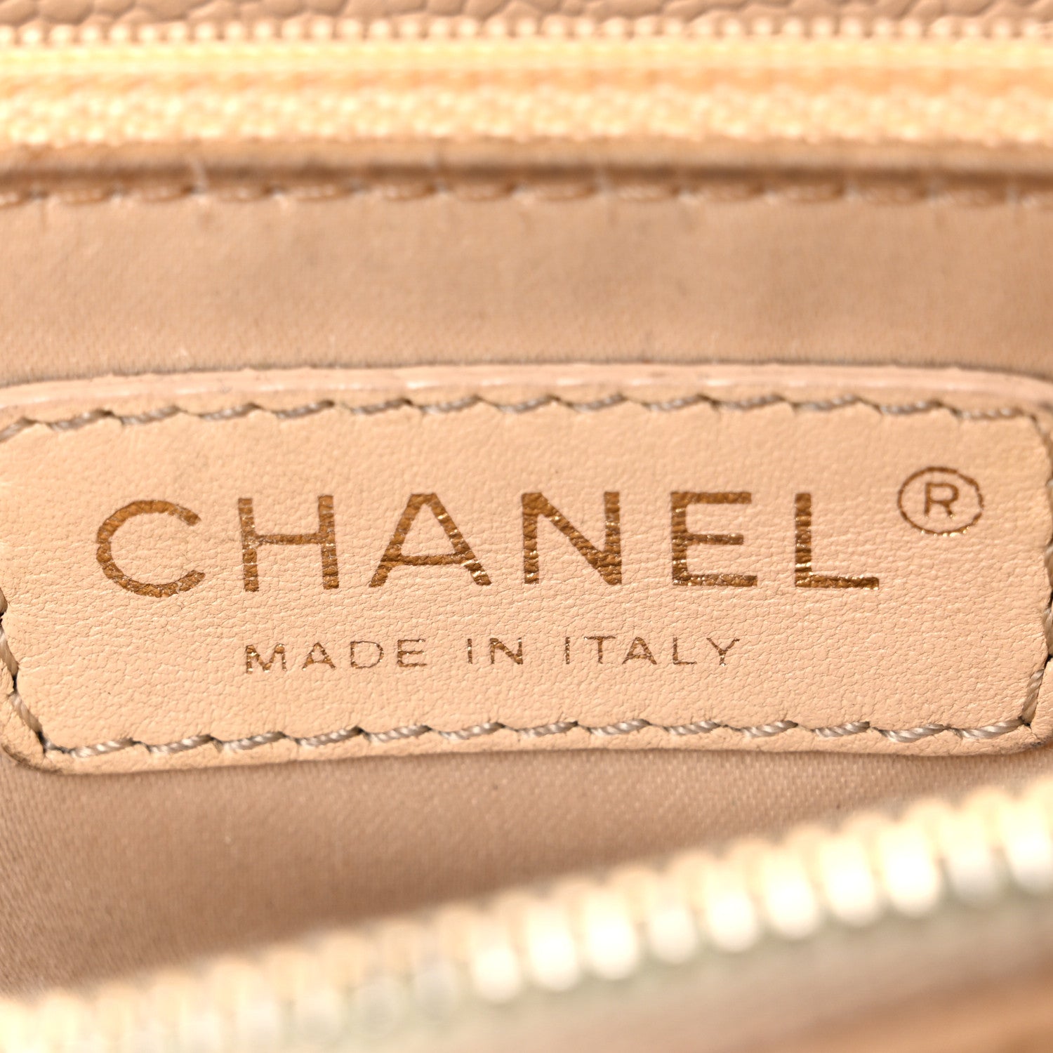 Chanel Caviar Quilted Grand Shopping Tote GST Beige