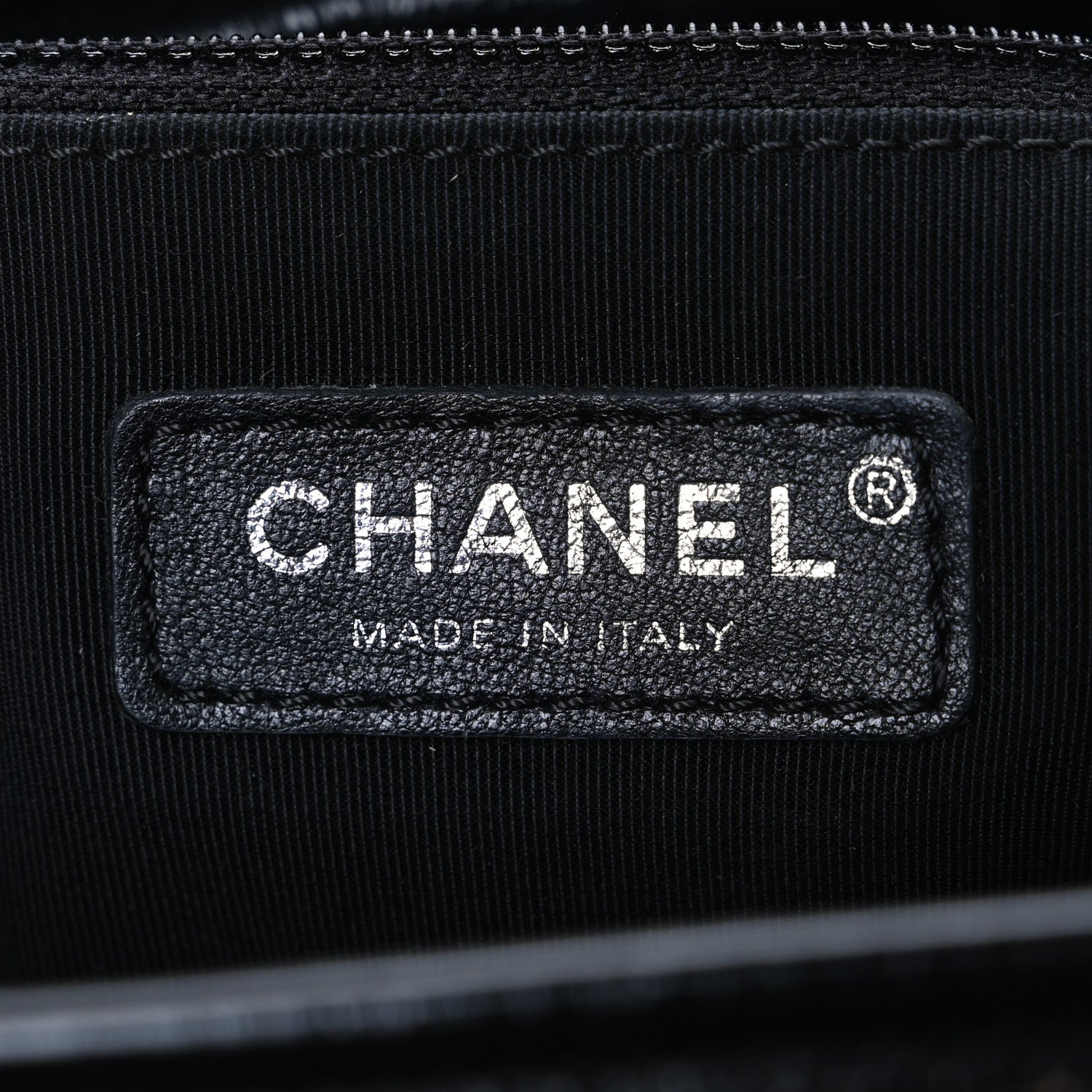 Chanel Metallic Crumpled Goatskin Quilted Medium Gabrielle Hobo Black Rose Gold