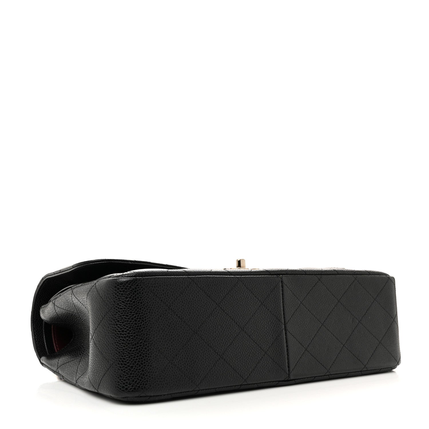 Chanel Caviar Quilted Jumbo Double Flap Black