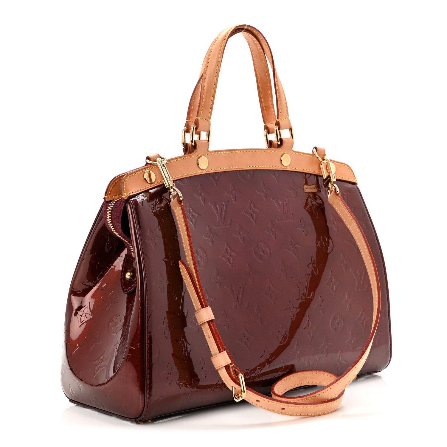 Louis Vuitton Vernis Brea MM Amarante
