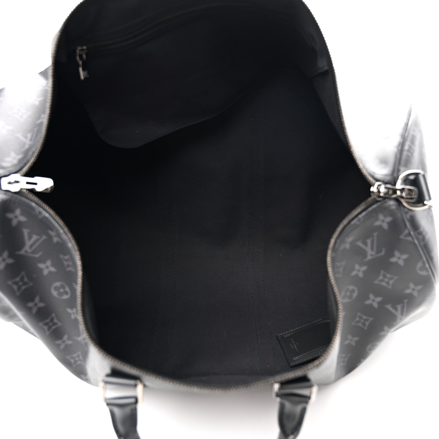 Louis Vuitton Monogram Eclipse Keepall Bandouliere 55