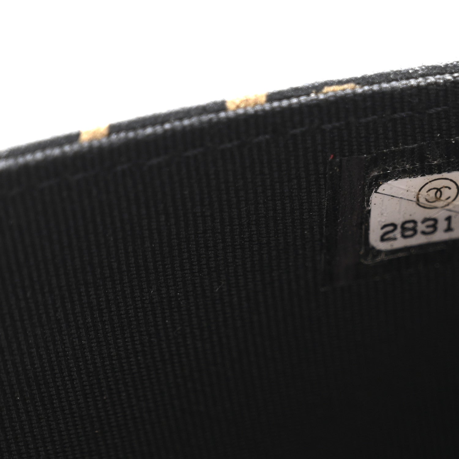 Chanel Calfskin Quilted Graffiti Pyramid Wallet On Chain WOC Black