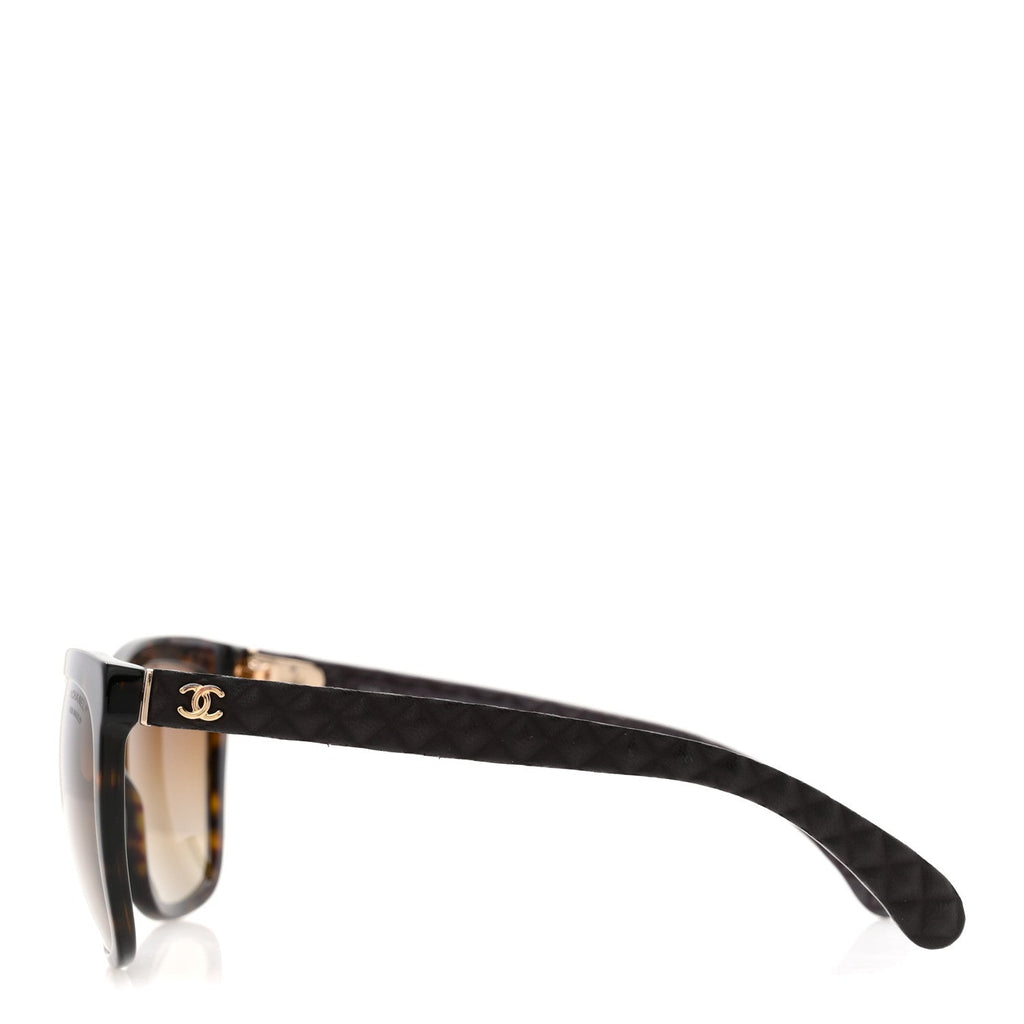 Acetate Quilted Polarized Butterfly CC Sunglasses 5288-Q Tortoise