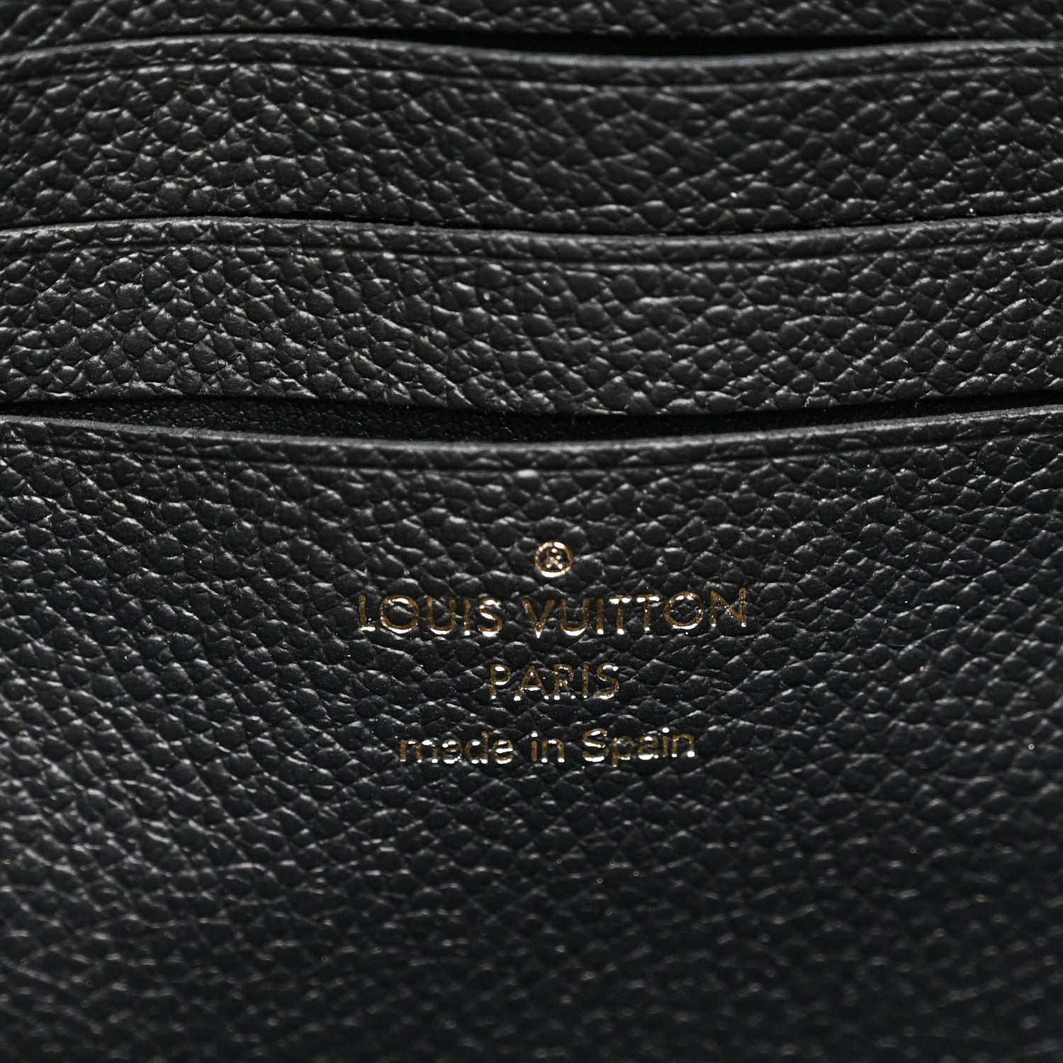 Louis Vuitton Empreinte Monogram Giant Ivy Wallet On Chain Black