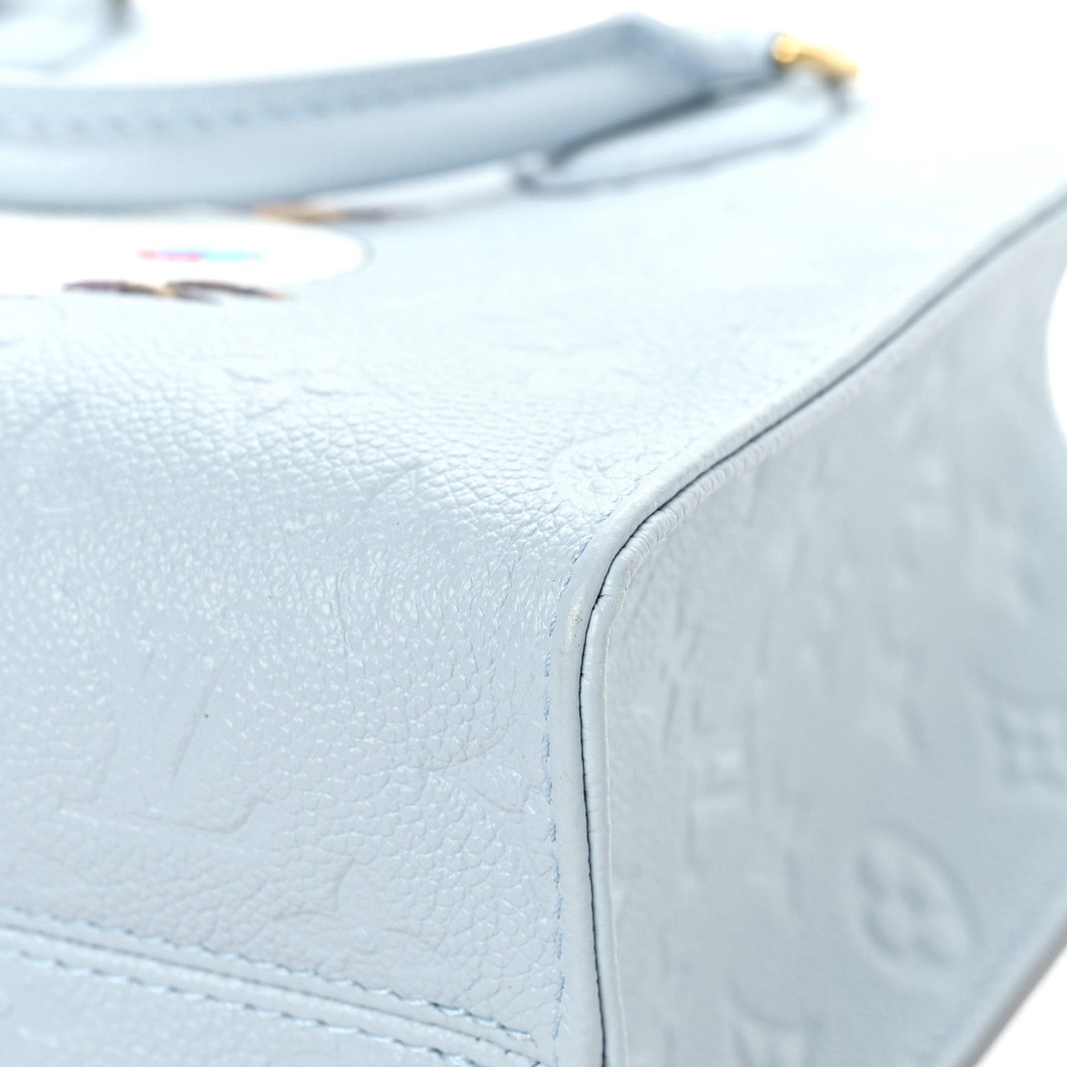 Louis Vuitton LV X TM Empreinte Monogram Superflat Onthego PM Washed Blue