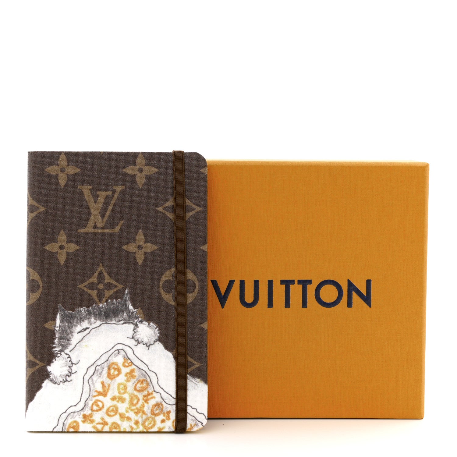 Louis Vuitton Monogram Grace Coddington Jane Notebook PM