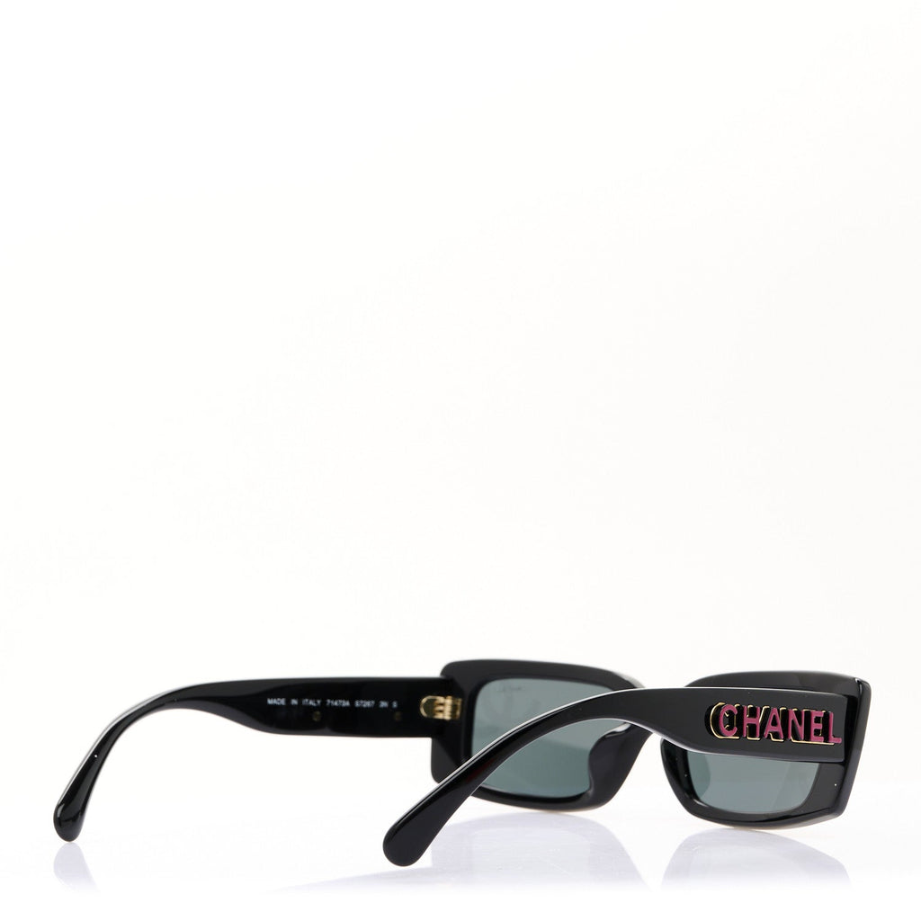 Acetate CC Sunglasses 71473A Black
