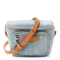 Louis Vuitton Monogram Denim Mini Bumbag Sky Blue