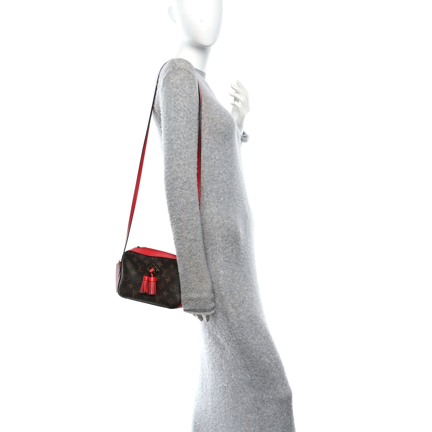 Louis Vuitton Monogram Saintonge Coquelicot