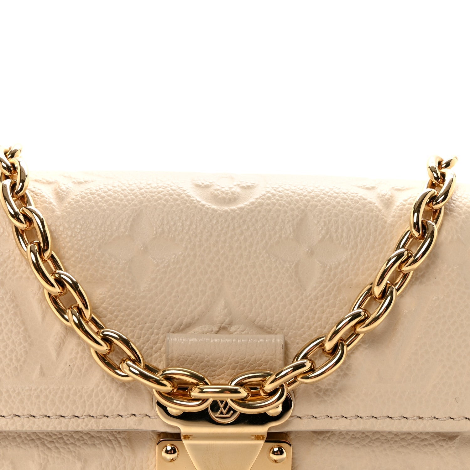 Louis Vuitton Empreinte Metis Wallet On Chain Cream