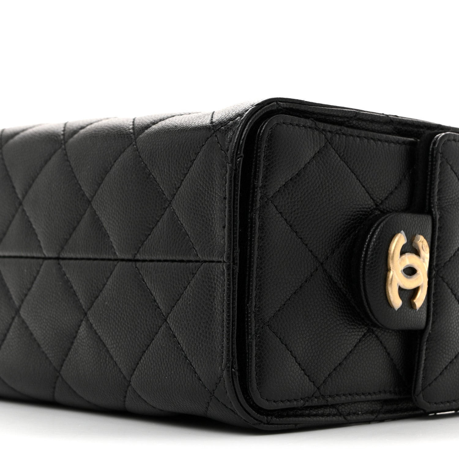 Chanel Caviar Quilted Mini Chanel 25 Handbag Black