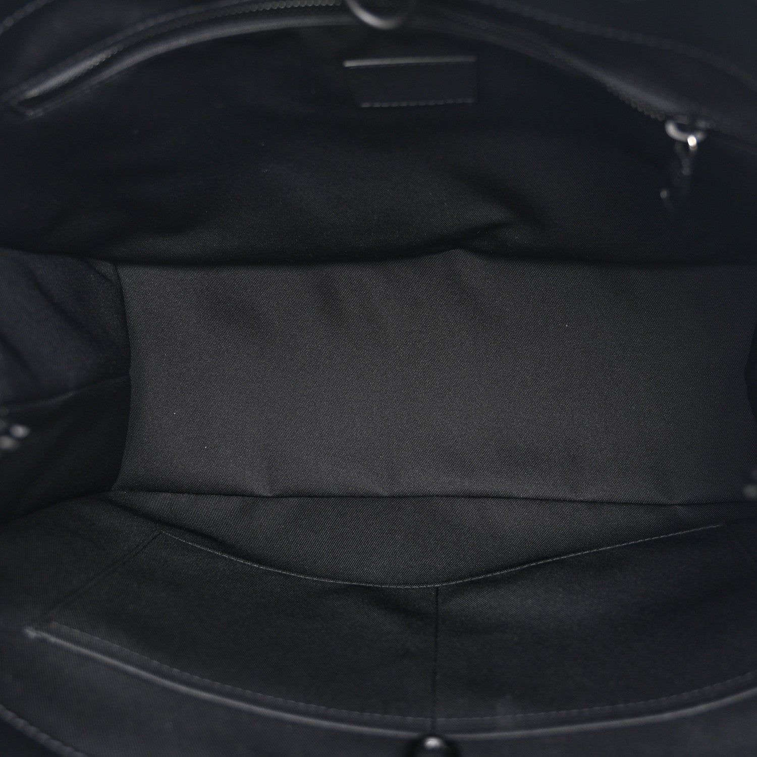 Louis Vuitton Calfskin Shopper Tote MM Black