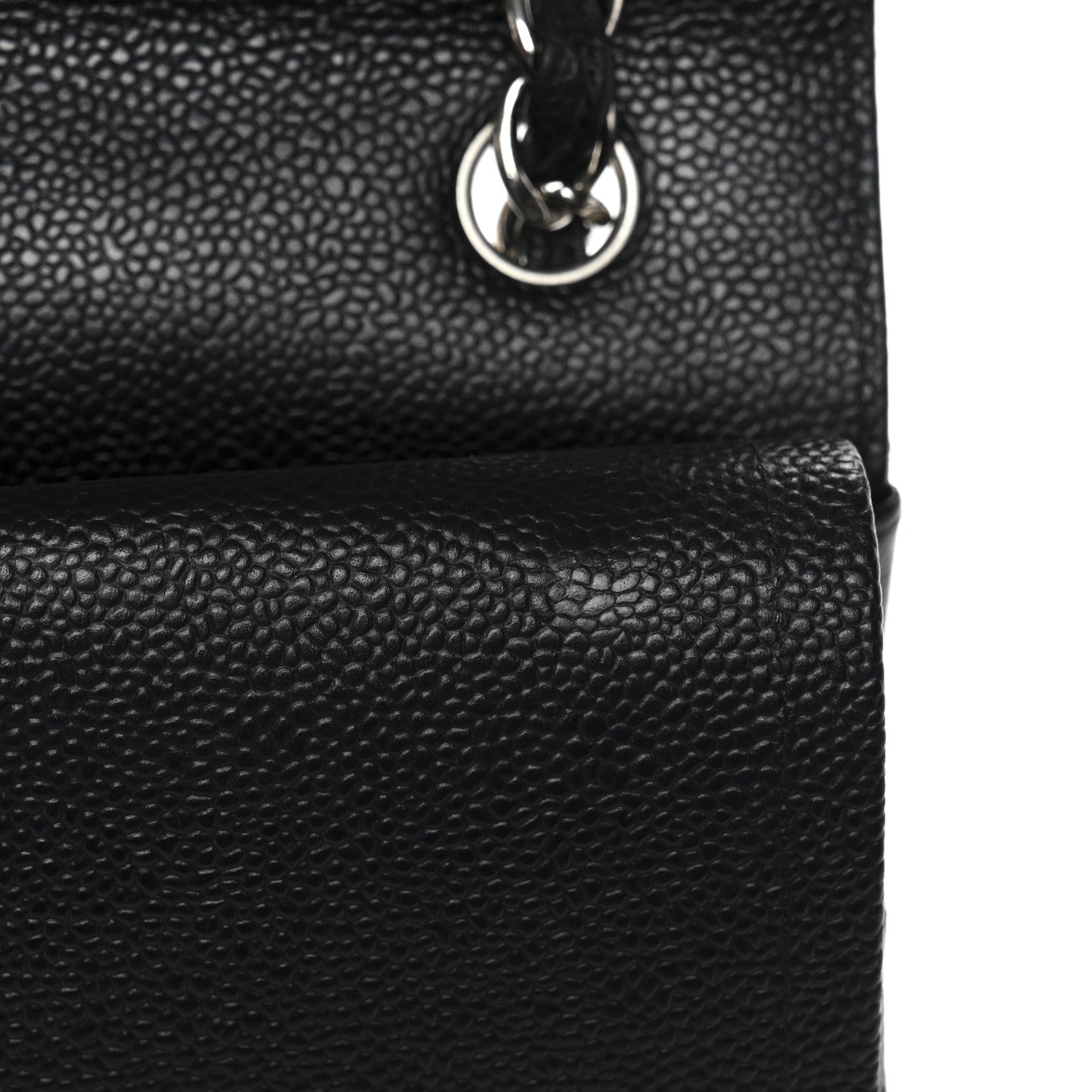 Chanel Caviar Quilted Jumbo Double Flap Black