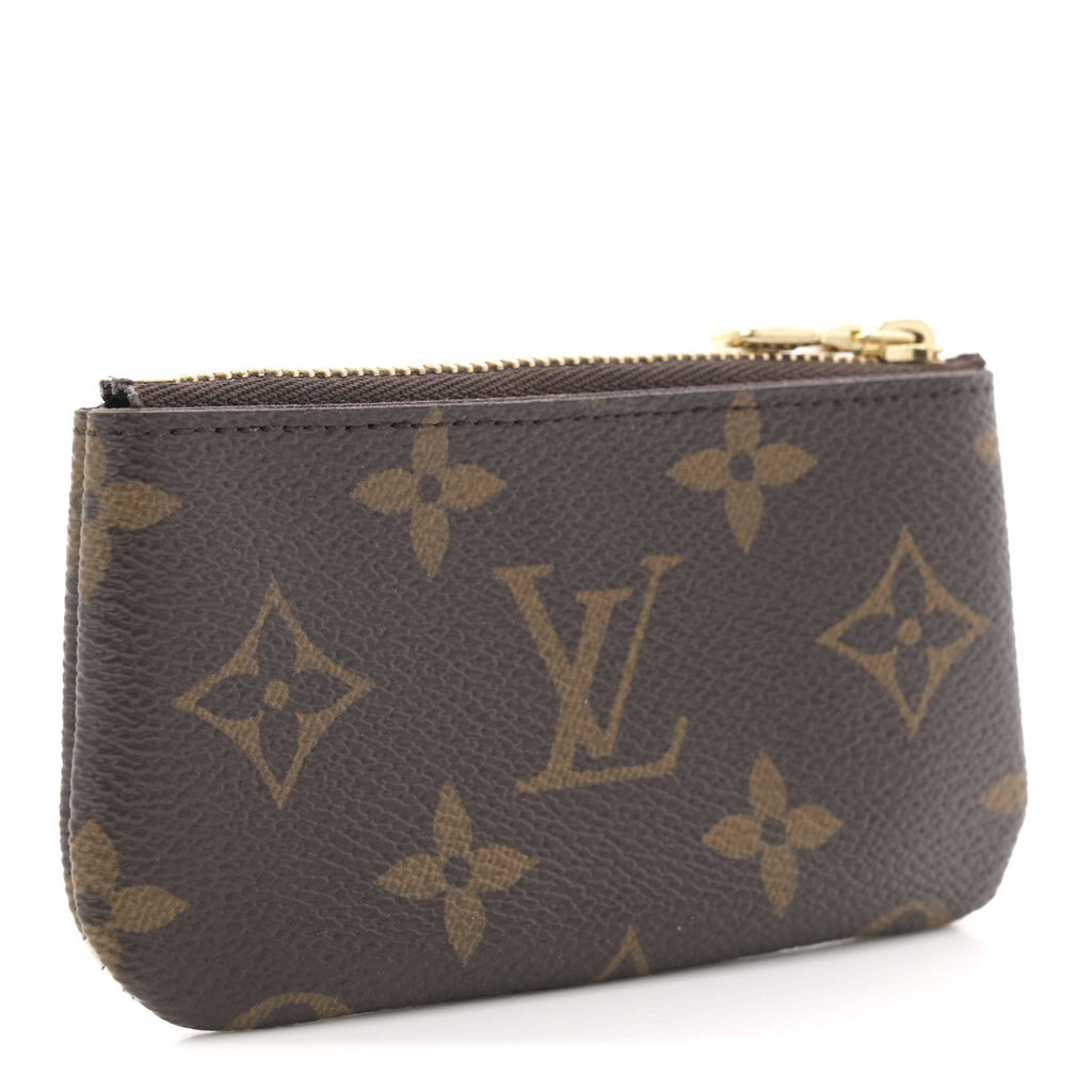 Louis Vuitton Monogram 2022 Christmas Animation Paris Key Pouch Pink