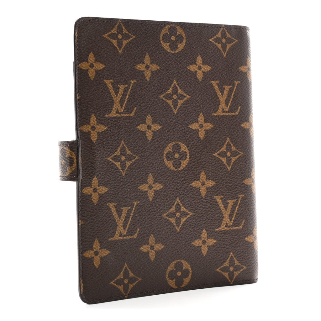 Louis Vuitton Monogram Medium Ring Agenda Cover