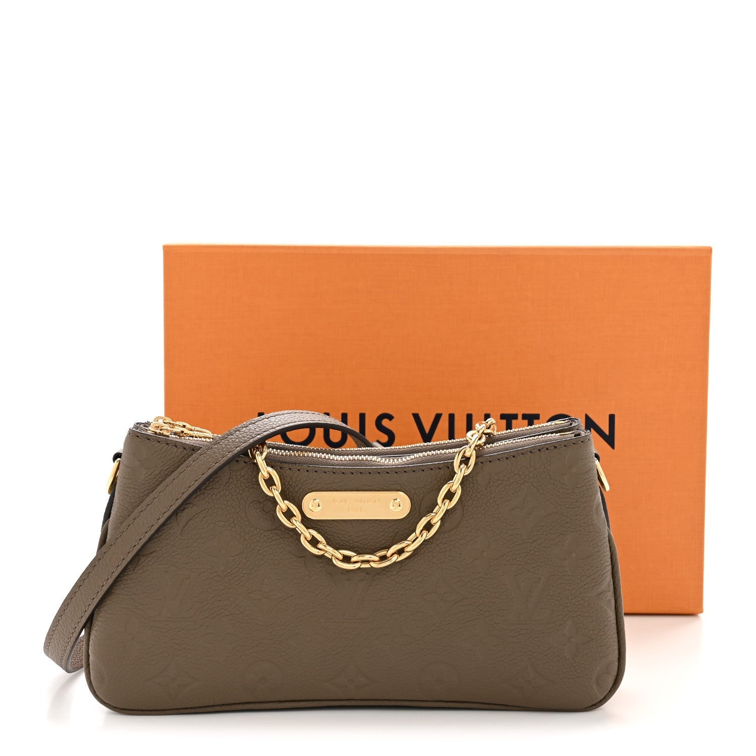 Louis Vuitton Empreinte Monogram Liv Pochette Smoke