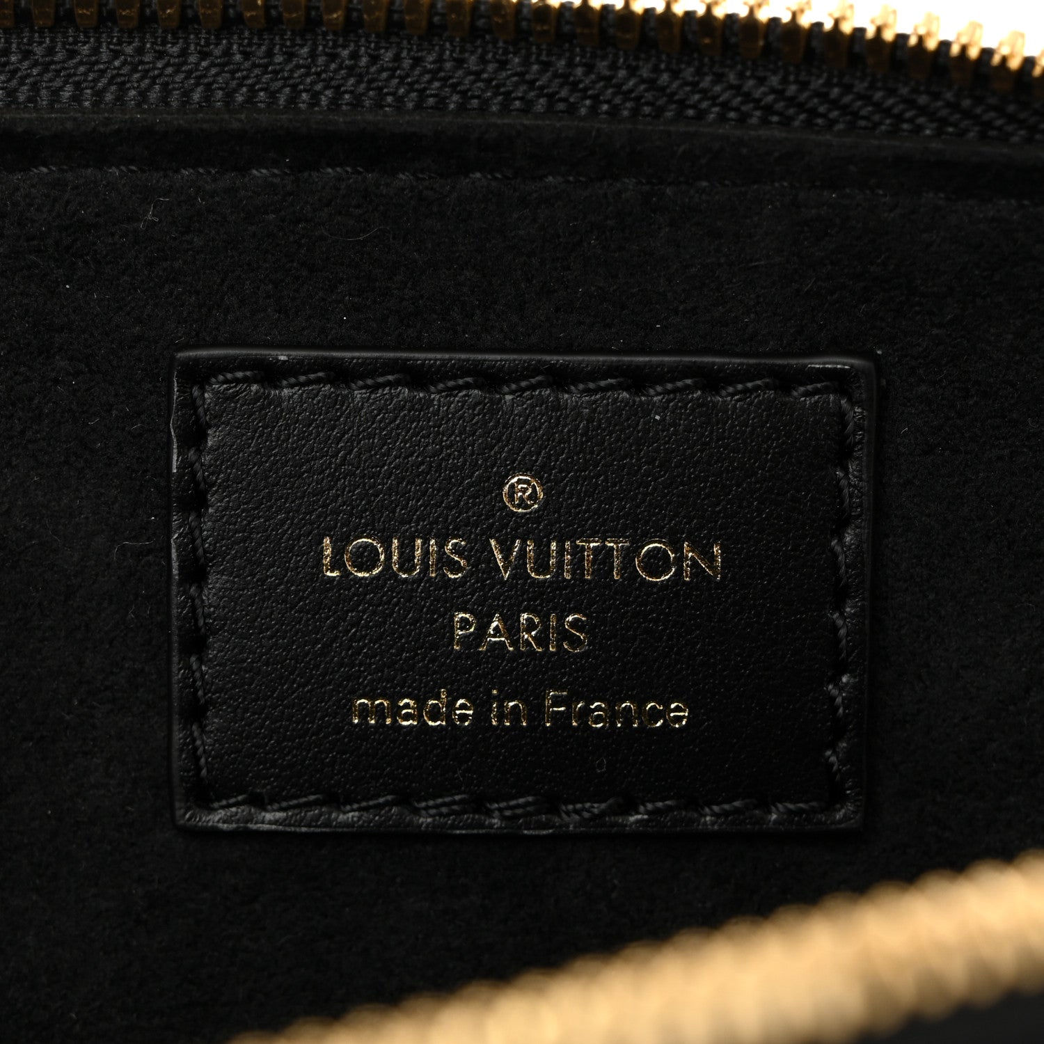 Louis Vuitton Monogram Ink Alma BB Black