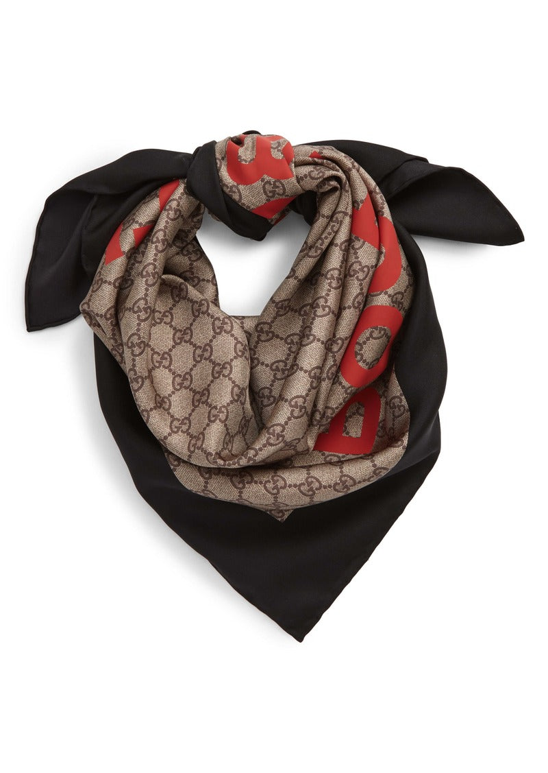 Gucci Boutique Square Scarf