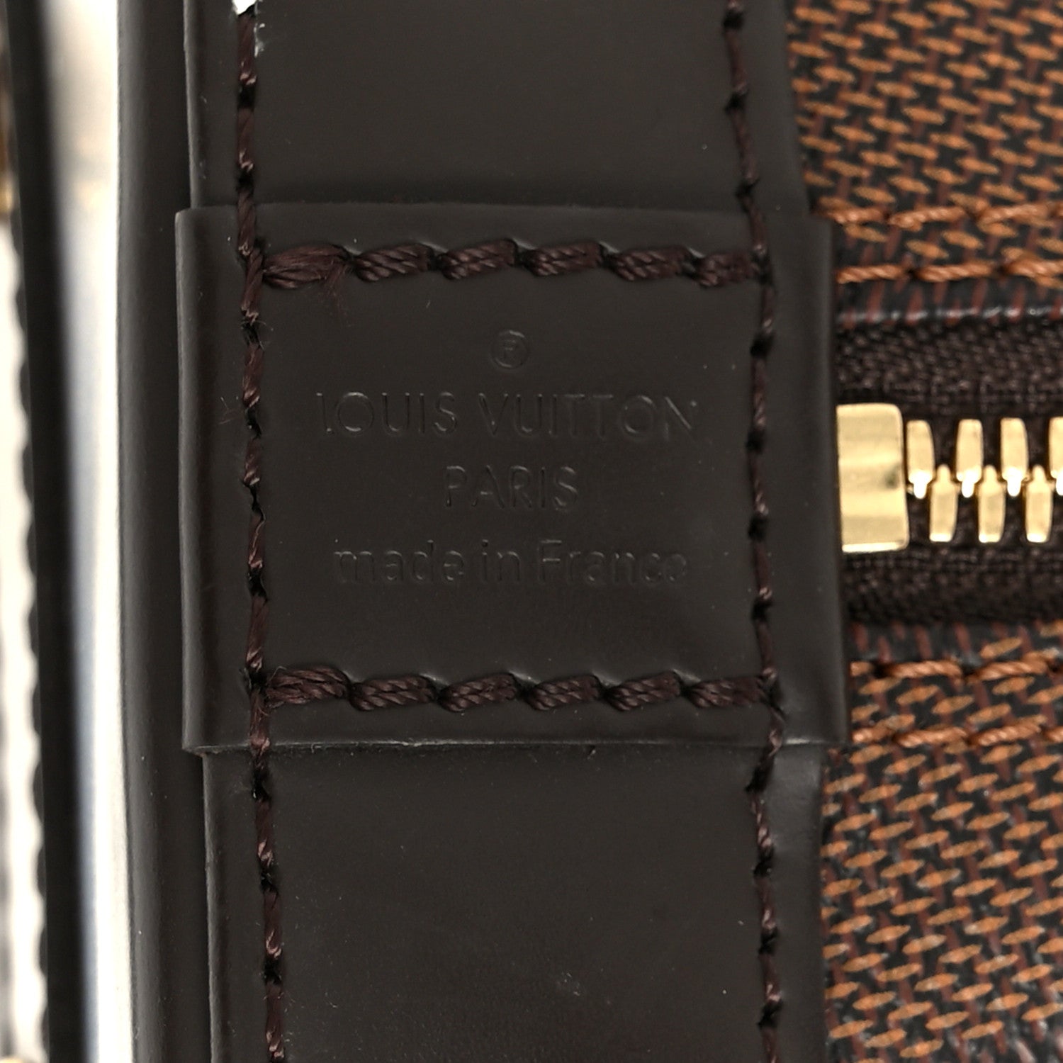 Louis Vuitton Damier Ebene Alma BB
