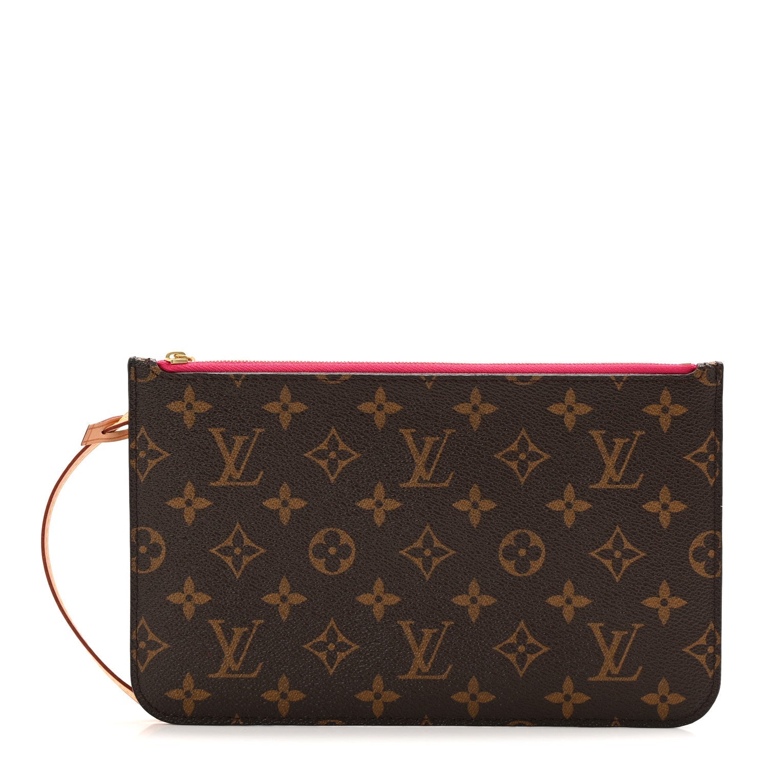 Louis Vuitton Monogram Neverfull MM GM Pochette Pivoine