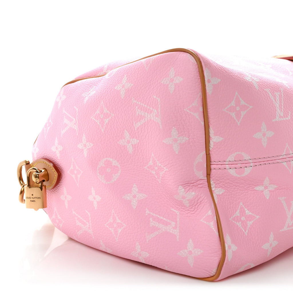 Louis Vuitton Calfskin Monogram Speedy P9 Bandouliere 30 Candy