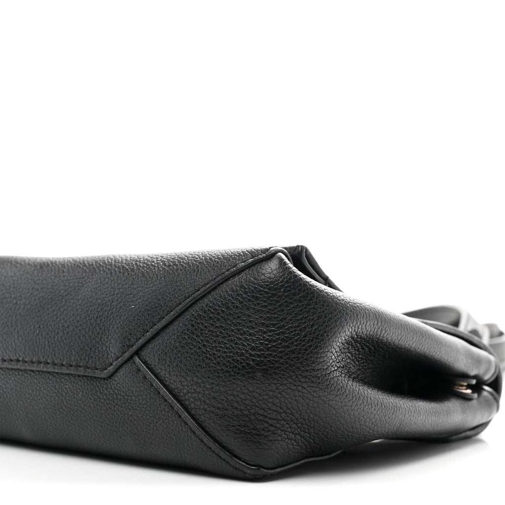 Louis Vuitton Calfskin Lockme II Chain Bag BB Black