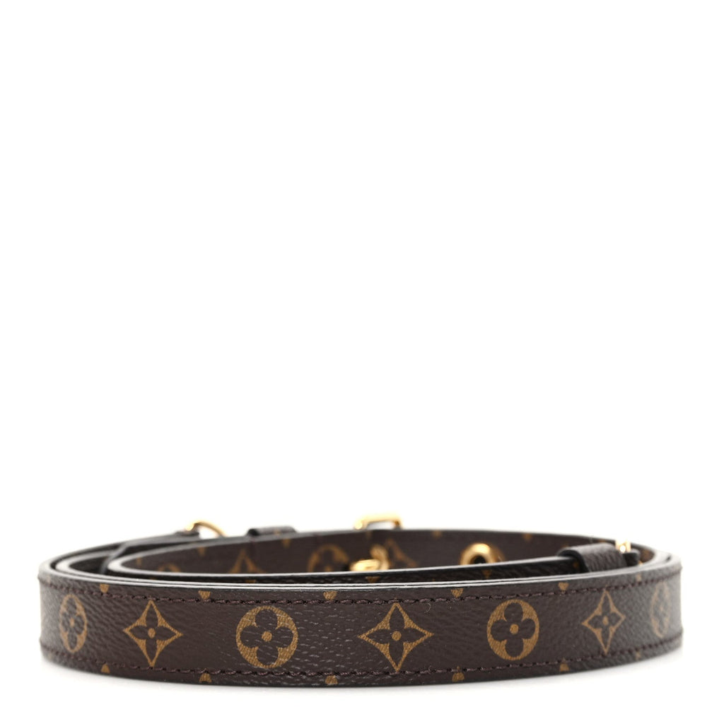 Louis Vuitton Monogram Bandouliere 20mm Adjustable Shoulder Strap